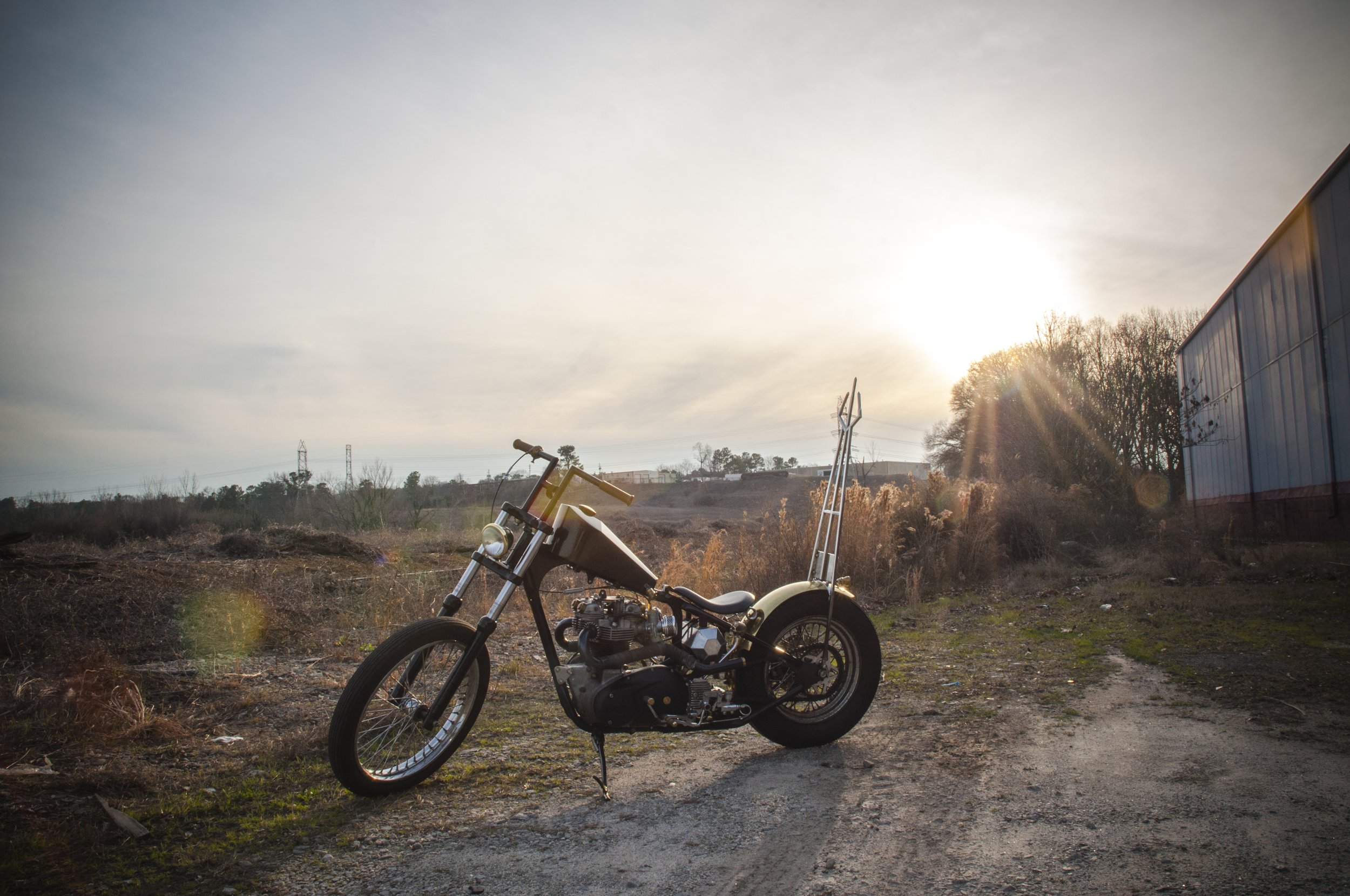 History of the Shop: Brass Bonneville Photoshoot