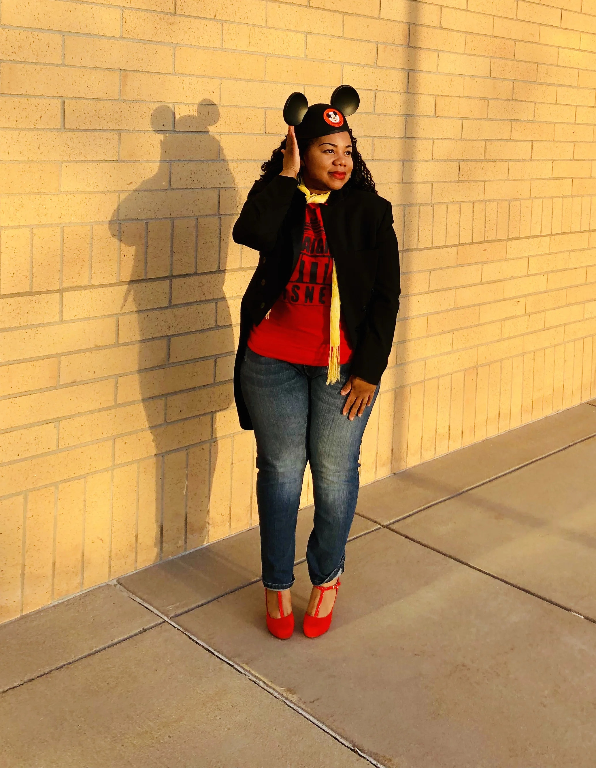 Dressin for a day at Disneyland