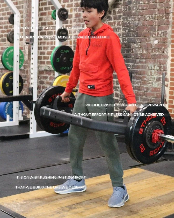 Comfort doesn't build character. Discomfort does. Success in your sport isn't waiting in the easy lane. It's on the other side of the work, the doubt. Bring the effort, the energy, the excellence. Put in the work.

#BrickByBrick #TripleEHealth #Athle