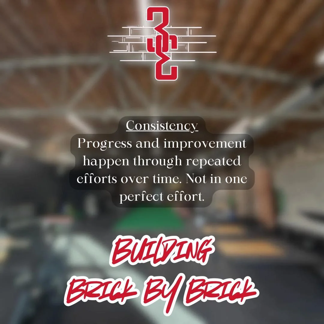 Building yourself- brick by brick.