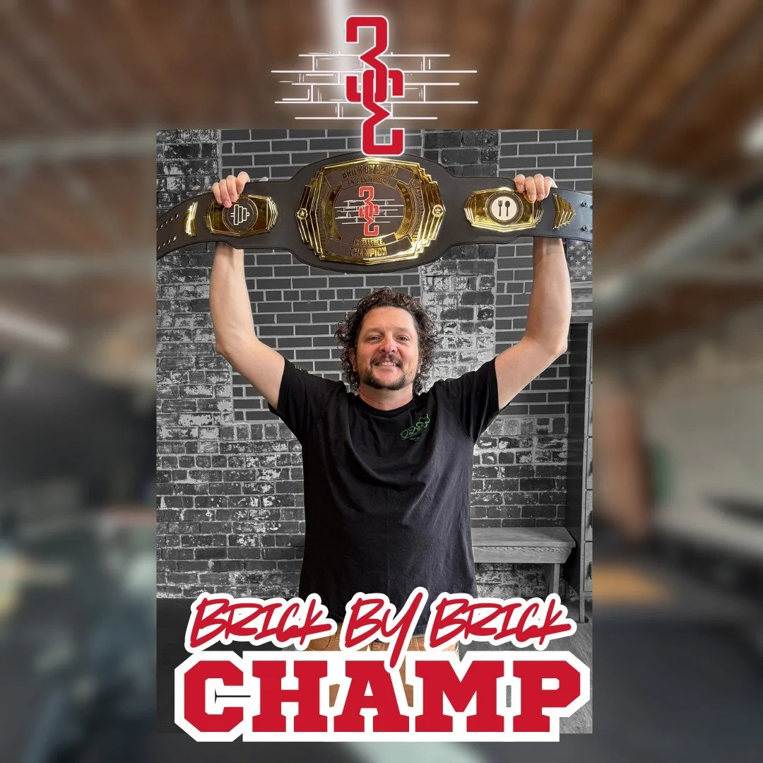 🏆May Brick By Brick Champ!

Josh walked into the gym in the Fall of 2024 looking for better. He has found it in every way!

Getting stronger and leaner are just the tip of the iceberg with the change that Josh has created. He owns a successful local