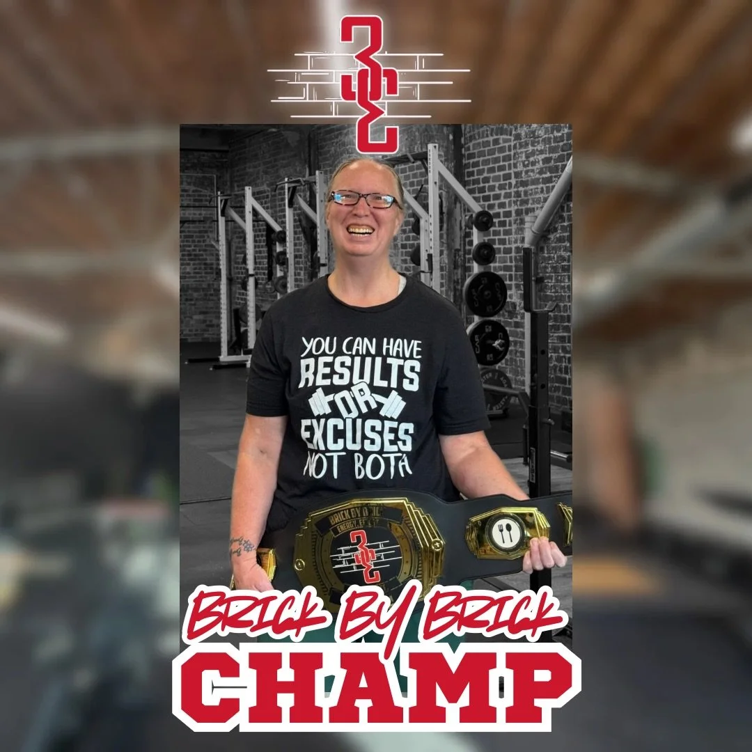 🏆OUR JULY BRICK BY BRICK CHAMP HAS COURAGE!

Kate has stepped up and gone toe to toe with every challenge in her journey thus far. A true champ with true courage. Some challenges have been taller orders than others but one thing remains the same&hel