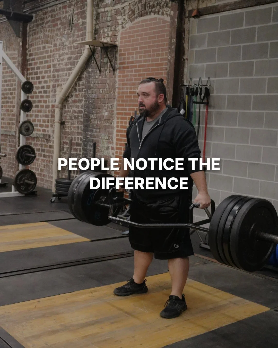 Consistent training and a plan that fits your life eventually becomes visible to everyone around you. Triple E Health pairs Personalized Exercise Programs with Customized Nutrition Plans so progress compounds instead of stalling. One-on-One Coaching 