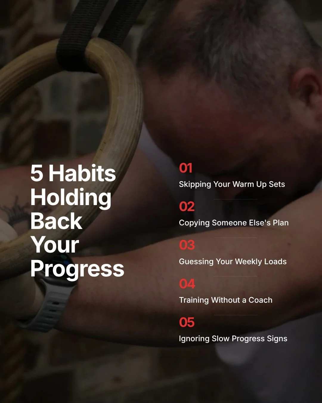 Which one of these 5 is quietly stalling your progress? 🤔

Be honest with yourself.

#TripleEHealth #ExerciseEducateElevate #QuadCities