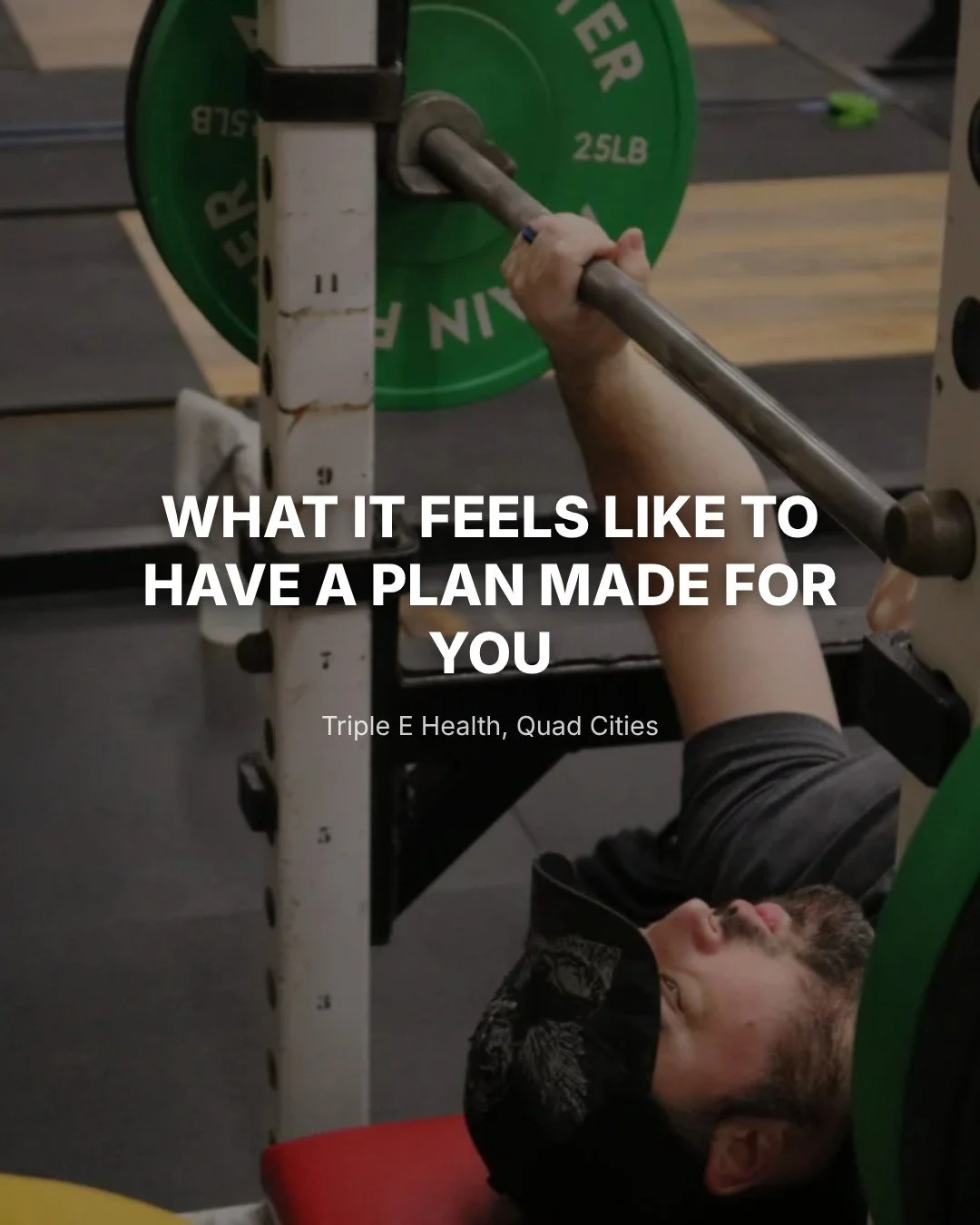 A generic plan tells you what to do. A personalized one tells you why it works for you specifically. Our one-on-one coaching in the Quad Cities area is built around your schedule, your goals, and your starting point. That's the difference clients kee
