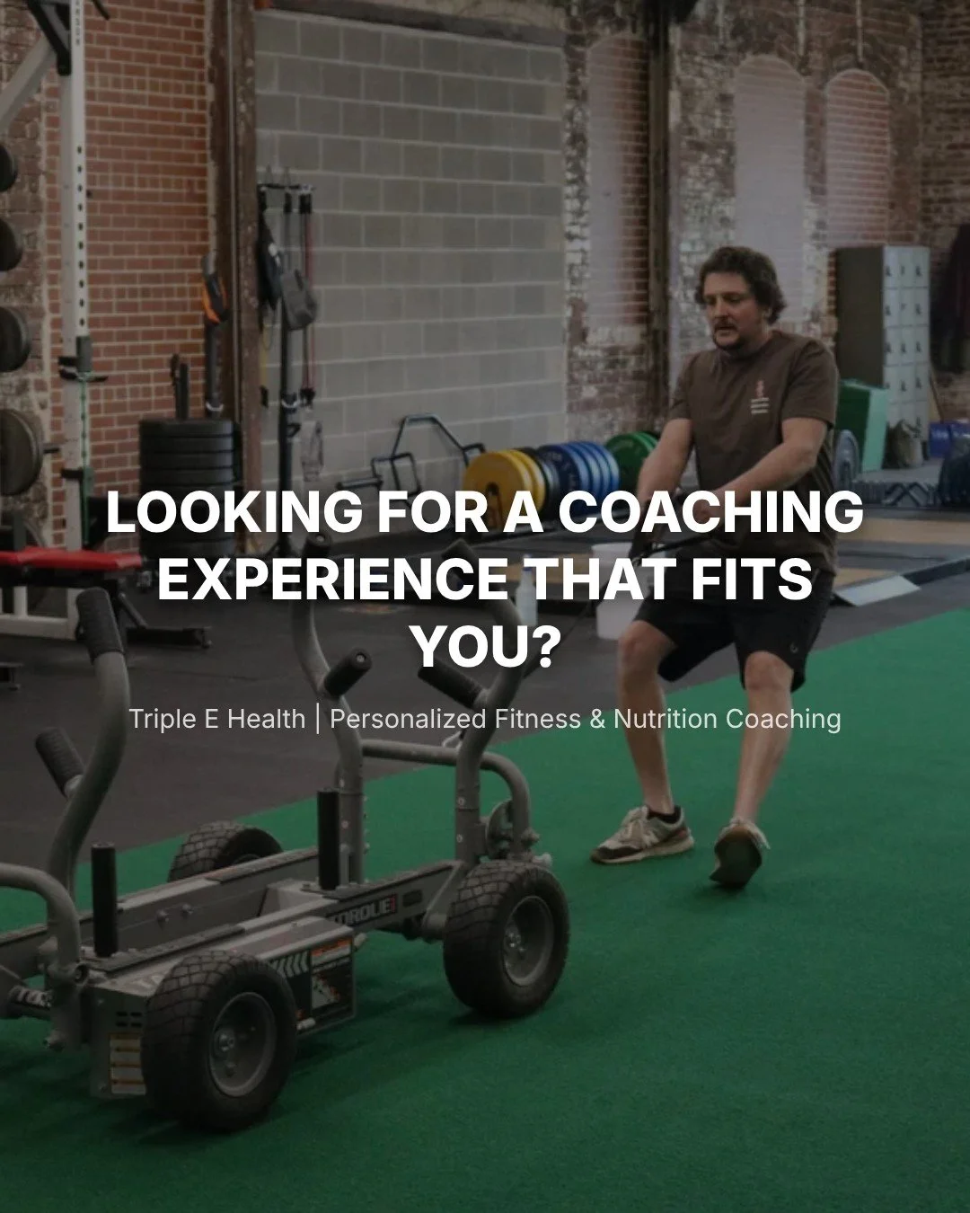Coaching that fits you starts with a plan built around your goals, not a template.

At Triple E Health, your program adapts as you grow.

That's what personalized means to us. 🌱

#TripleEHealth