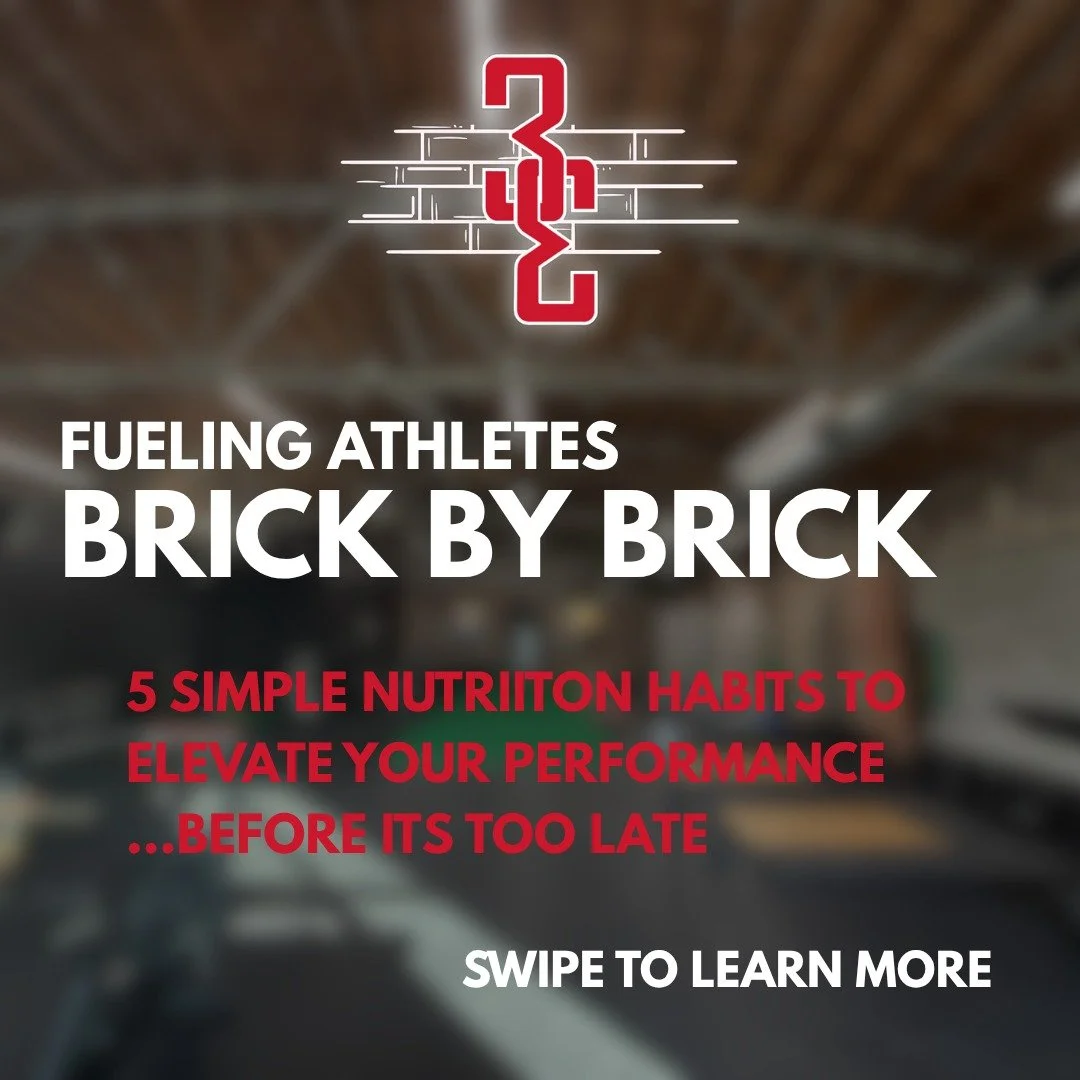 FUELING ATHELTES: 5 Habits to elevate your performance

These 5 habits are not magic pills or "hard and fast" rules. They are starting points if you are not sure where to start. 

If you are a youth athlete these 5 habits are not optional a