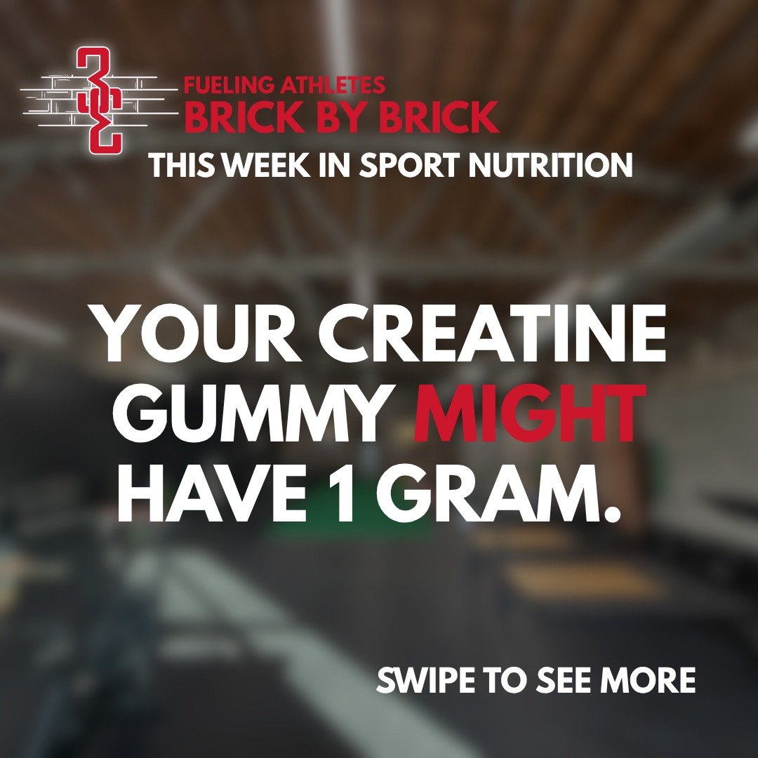 "Your creatine gummy might have 1 gram. The research dose is 3&ndash;5."

Creatine is moving from tubs of powder into gummies and wellness formats. European creatine-gummy sales grew about 50% year over year. 

Many gummies deliver only 1&n