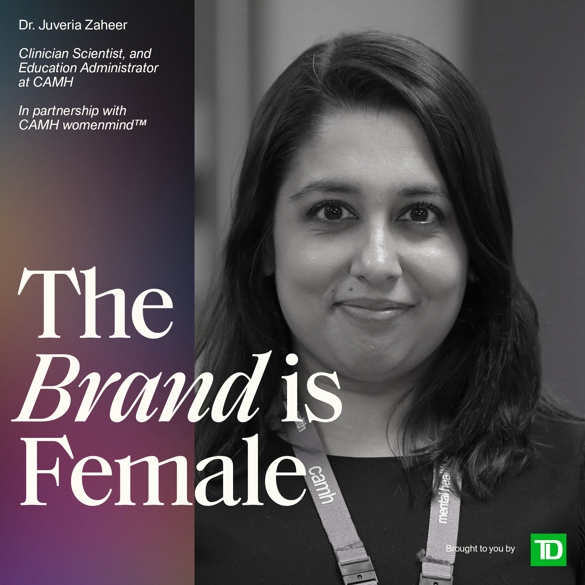 Dr. Juveria Zaheer | Clinician Scientist specializing in suicide, gender and culture