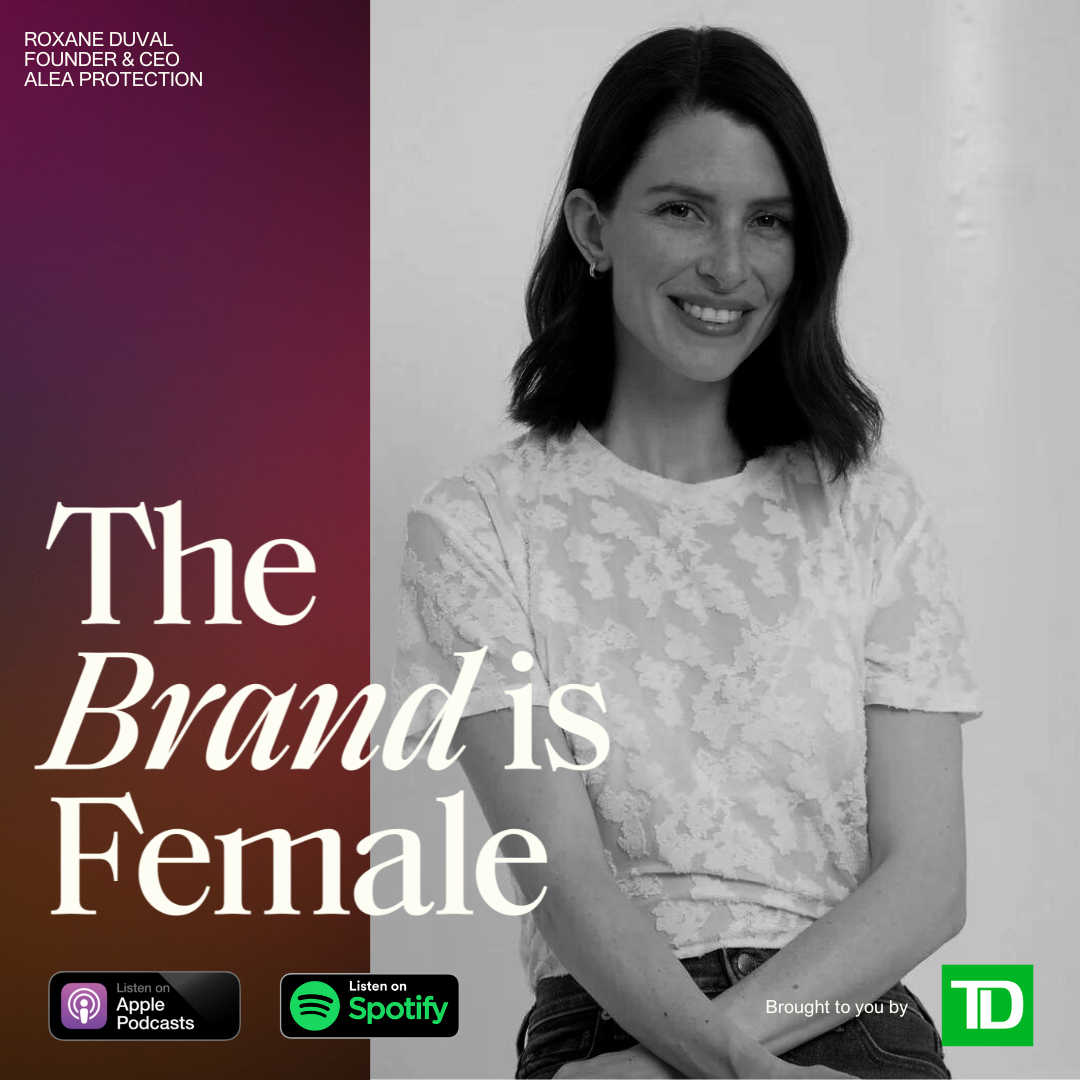 Championing menstrual health for all, with Alea’s Roxane Champagne-Duval