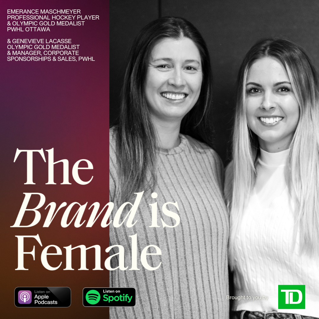 The power of partnership on and off the ice, with Pro Hockey Players Emerance Maschmeyer and Geneviève Lacasse