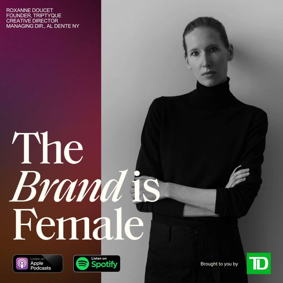 Business at the intersection of creativity, art and fashion, with Al Dente's Roxanne Doucet