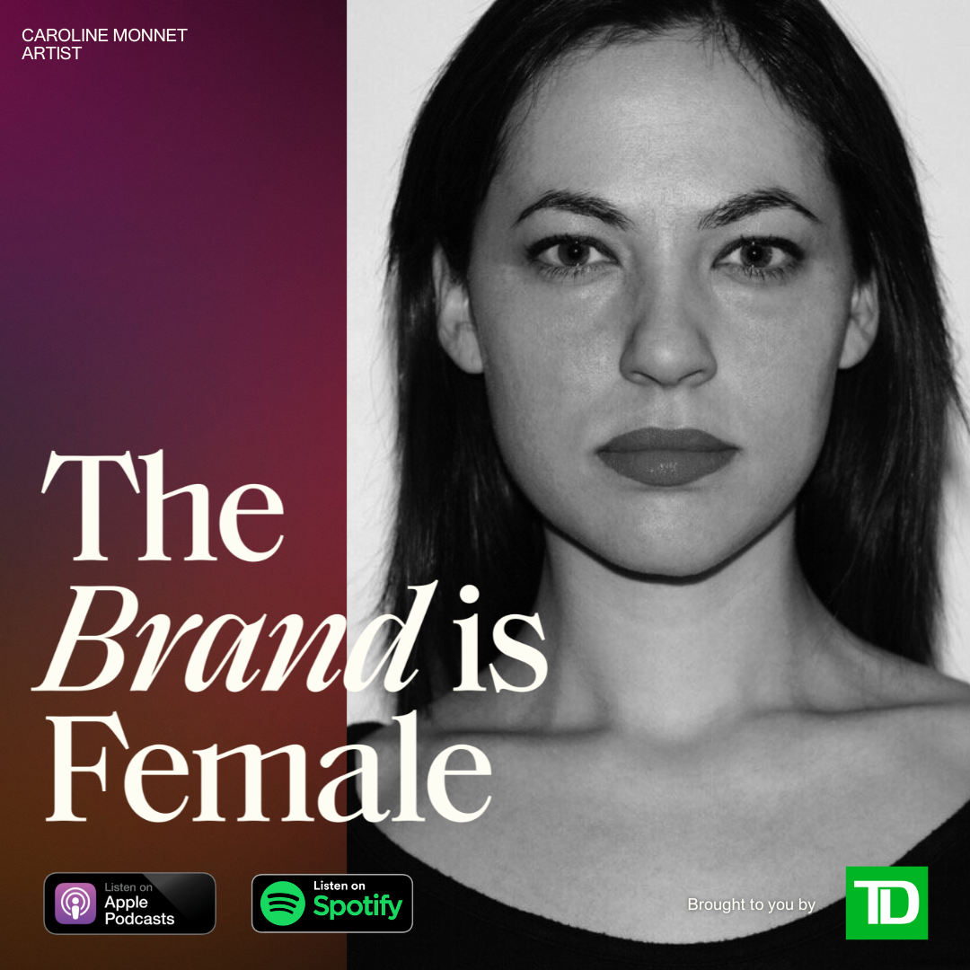 "No one tells artists they're entrepreneurs too," with Caroline Monnet