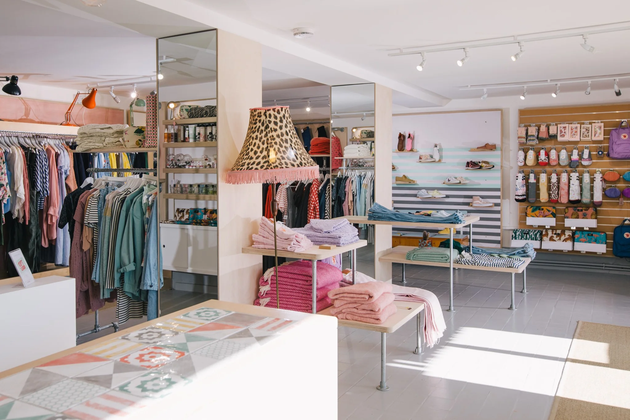 Shopping at Roo’s Beach has a wonderful, laid-back, colourful feel.