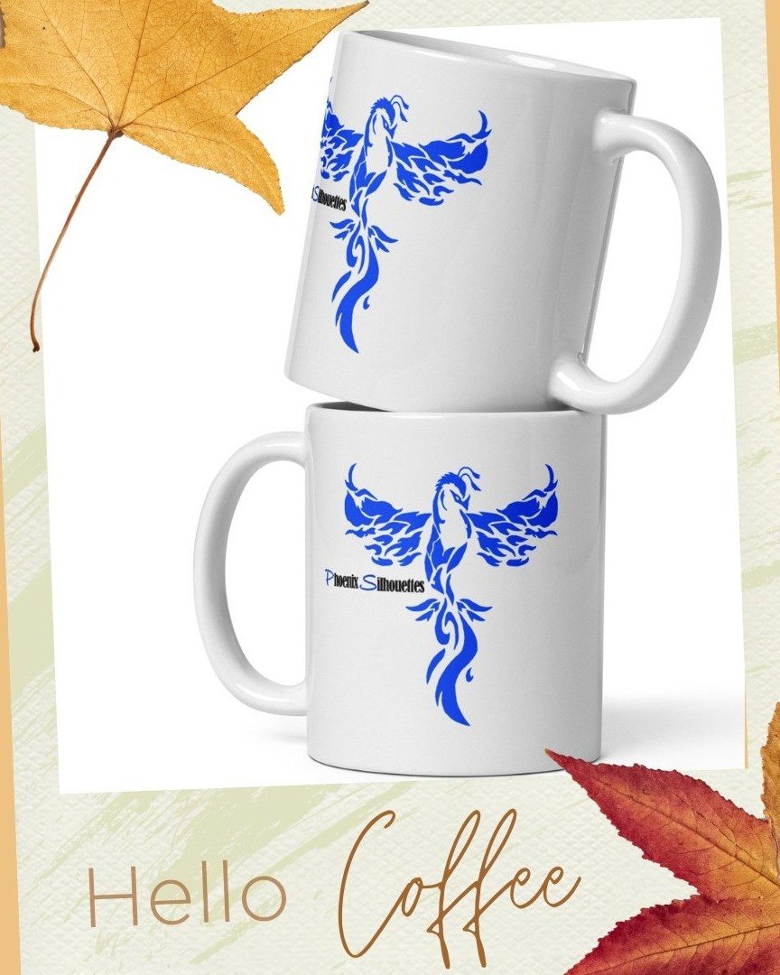 FALL MUST HAVES....Signature Logo Mug!!
Coffee, Tea, Hot Totties!! Order Yours TODAY!!
**This is a Custom Order - Please read DETAILS**

#phoenixsilhouettes #FireBodies #fallvibes #cozyvibes