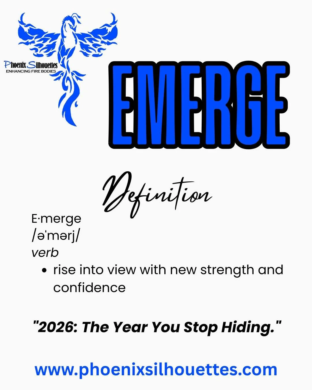 It&rsquo;s time to show the world the real you🔥🔥

#emerge2026 #NoExcuses #NewYearReboot #RiseUp #BodyConfidence #AccountabilityPartner #FIREBODIES #NewYear2026 #victorylap #ChallengeAccepted