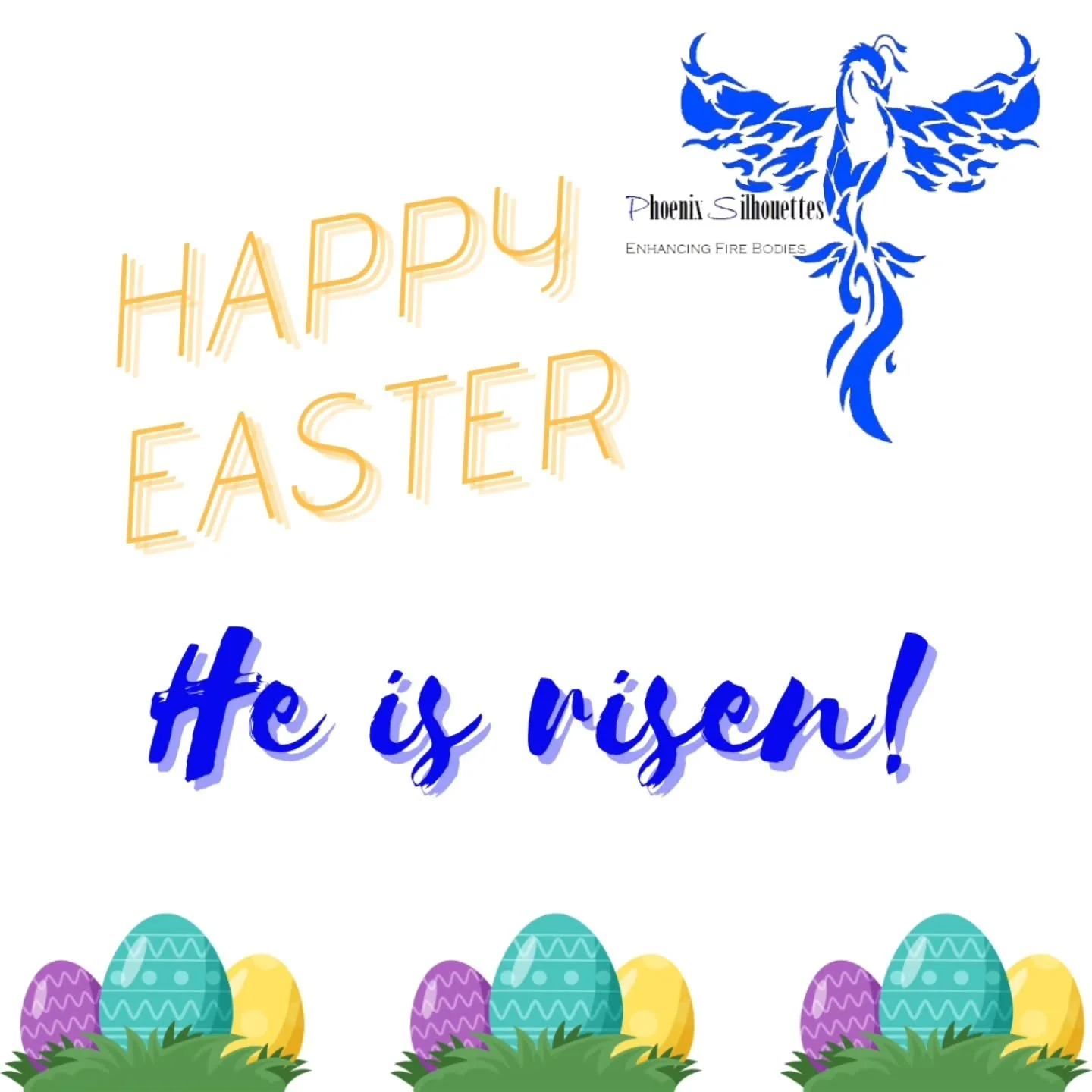 🗣"Christ is Risen!" 
🗣"Indeed, He is Risen!
Always give praise for our many blessing!HAPPY EASTER EVERYONE!!
HAPPY RESURRECTION SUNDAY!!