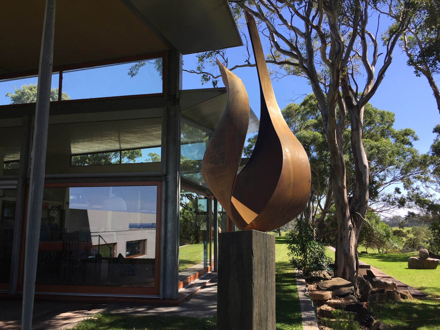Unique outdoor sculptures