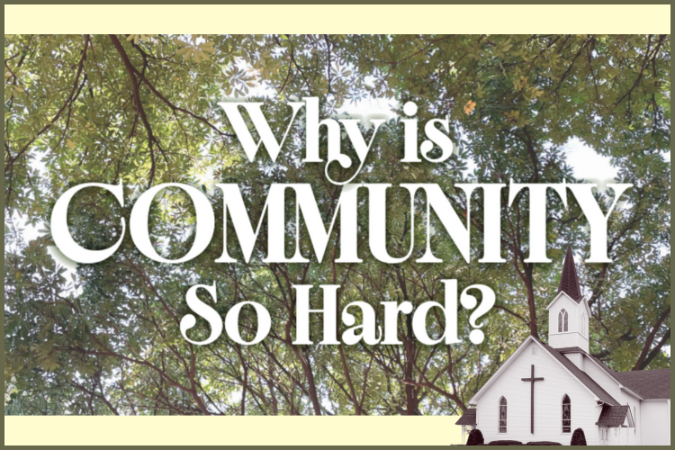 Why is Community So Hard?