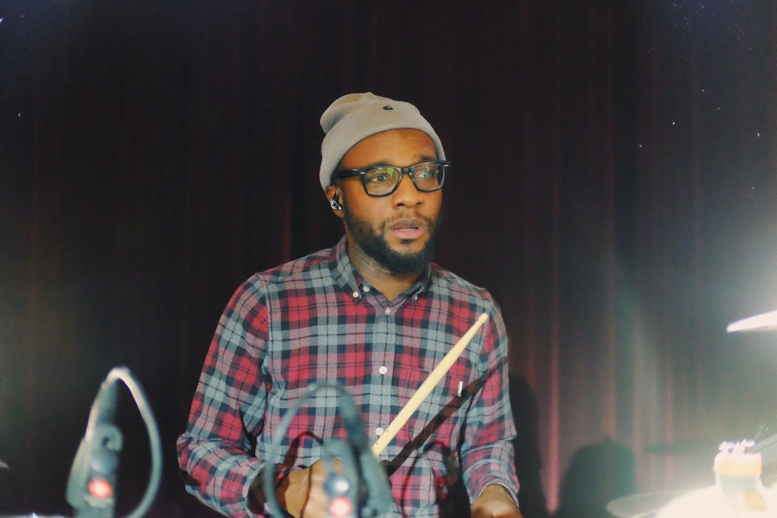 beanie and shirt by Carharrt WIP