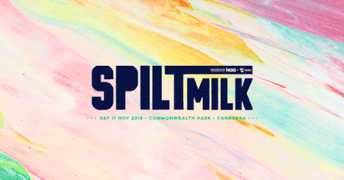  I was involved in bringing the 2018 Spilt Milk branding to life to for the save the date &amp; line up announcements. It’s always great fun working with festivals that have great design and branding! 