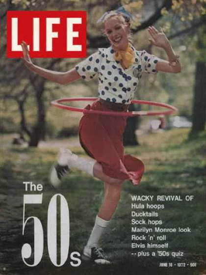 More evidence of the 50s revival in the 70s. This is from June 16, 1972