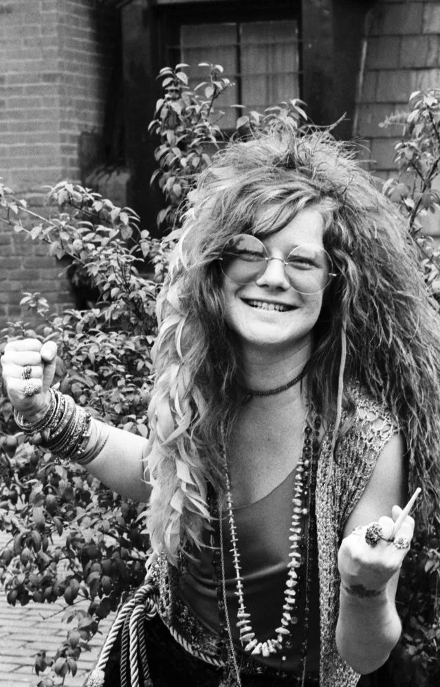 How might the space created for women in 70s rock been different if Janis Joplin had not died in 1970? (Photo by David Gahr, June 1970)