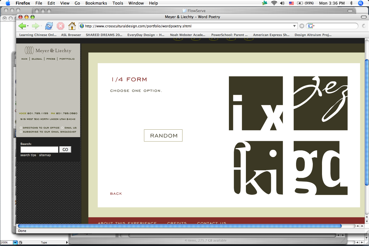 Name Poetry Digital Experiment - Survey Page