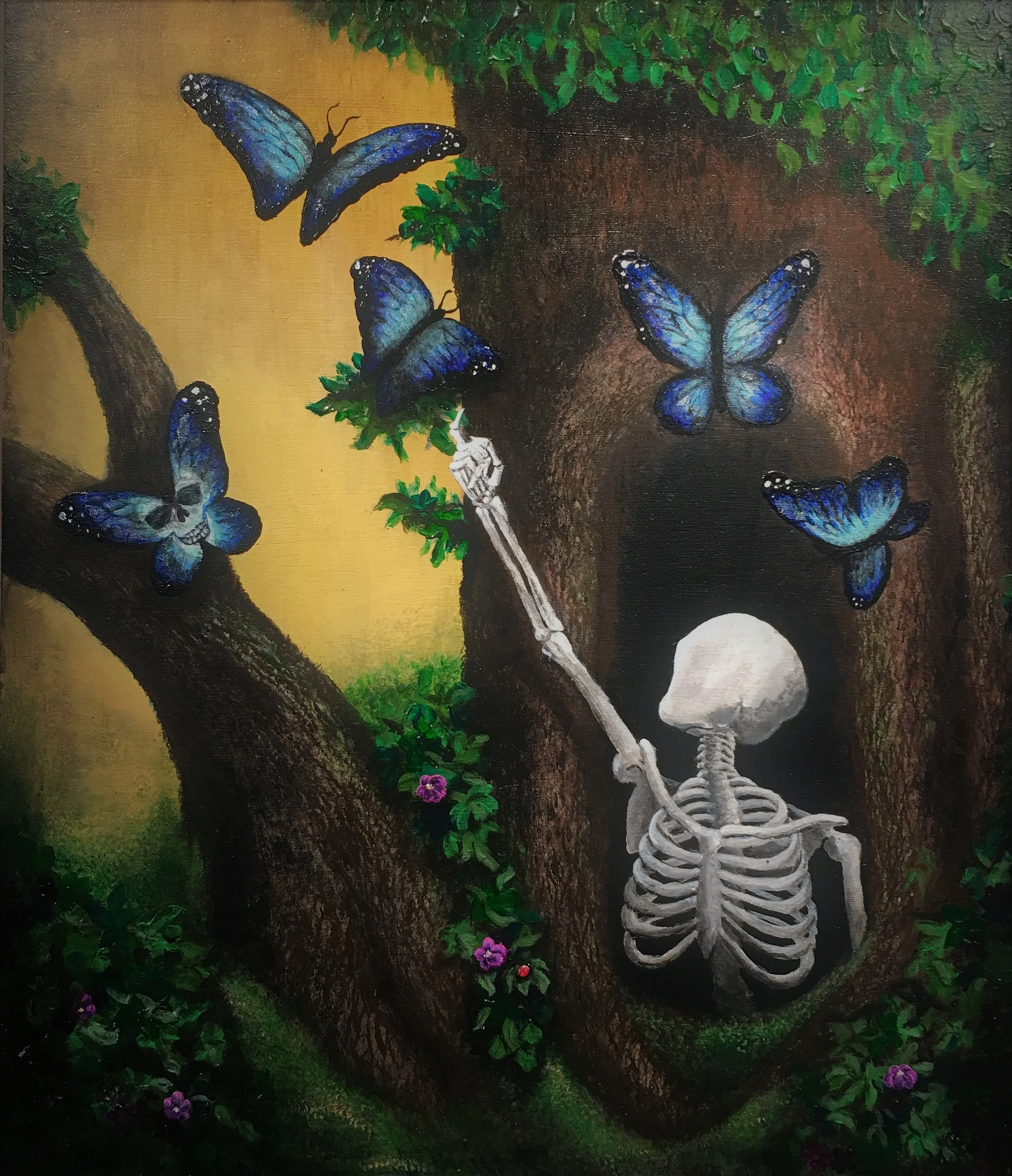  2017 Acrylic on Wood Panel  24 x 20 