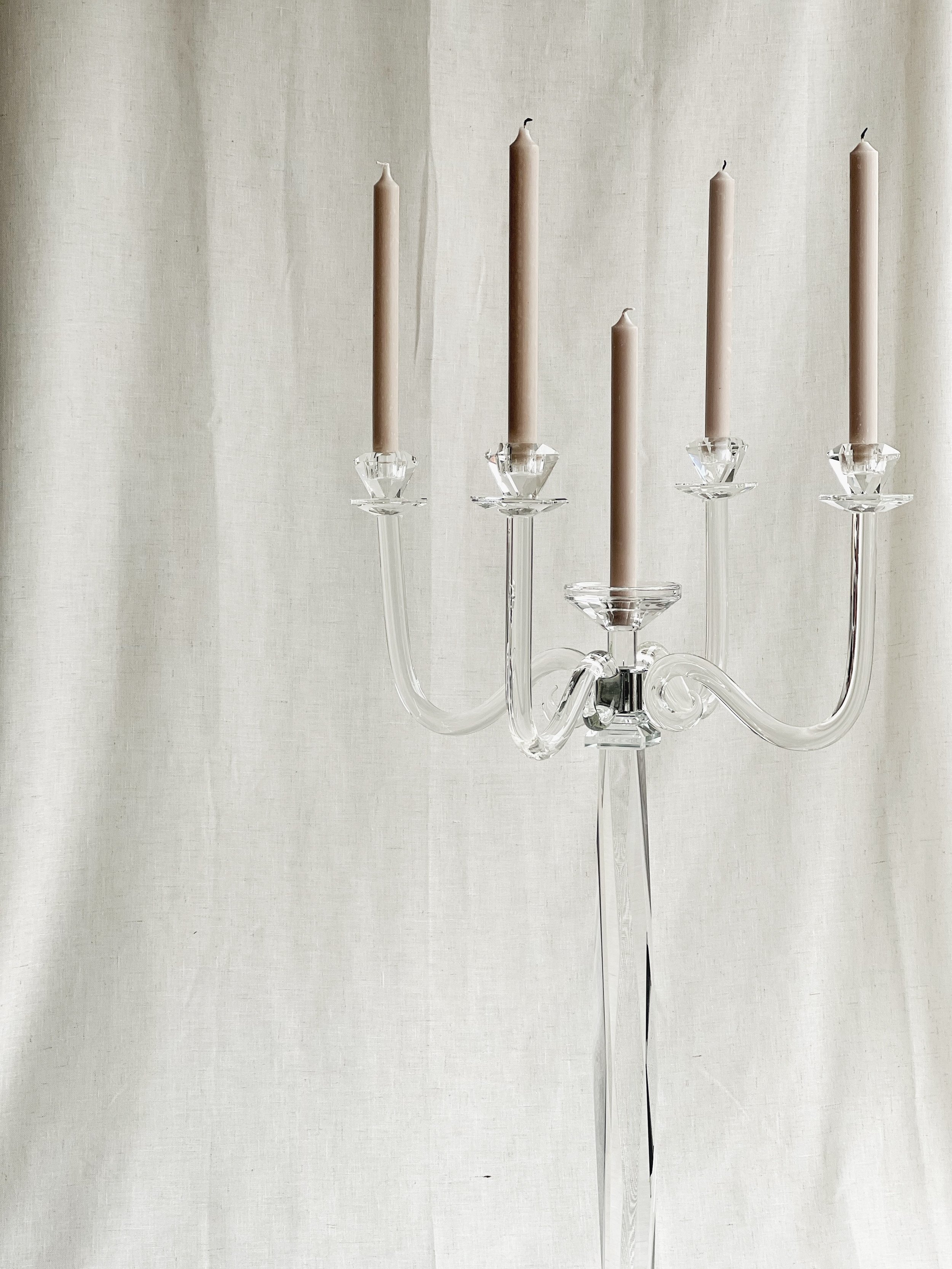 CRYSTAL CANDELABRA