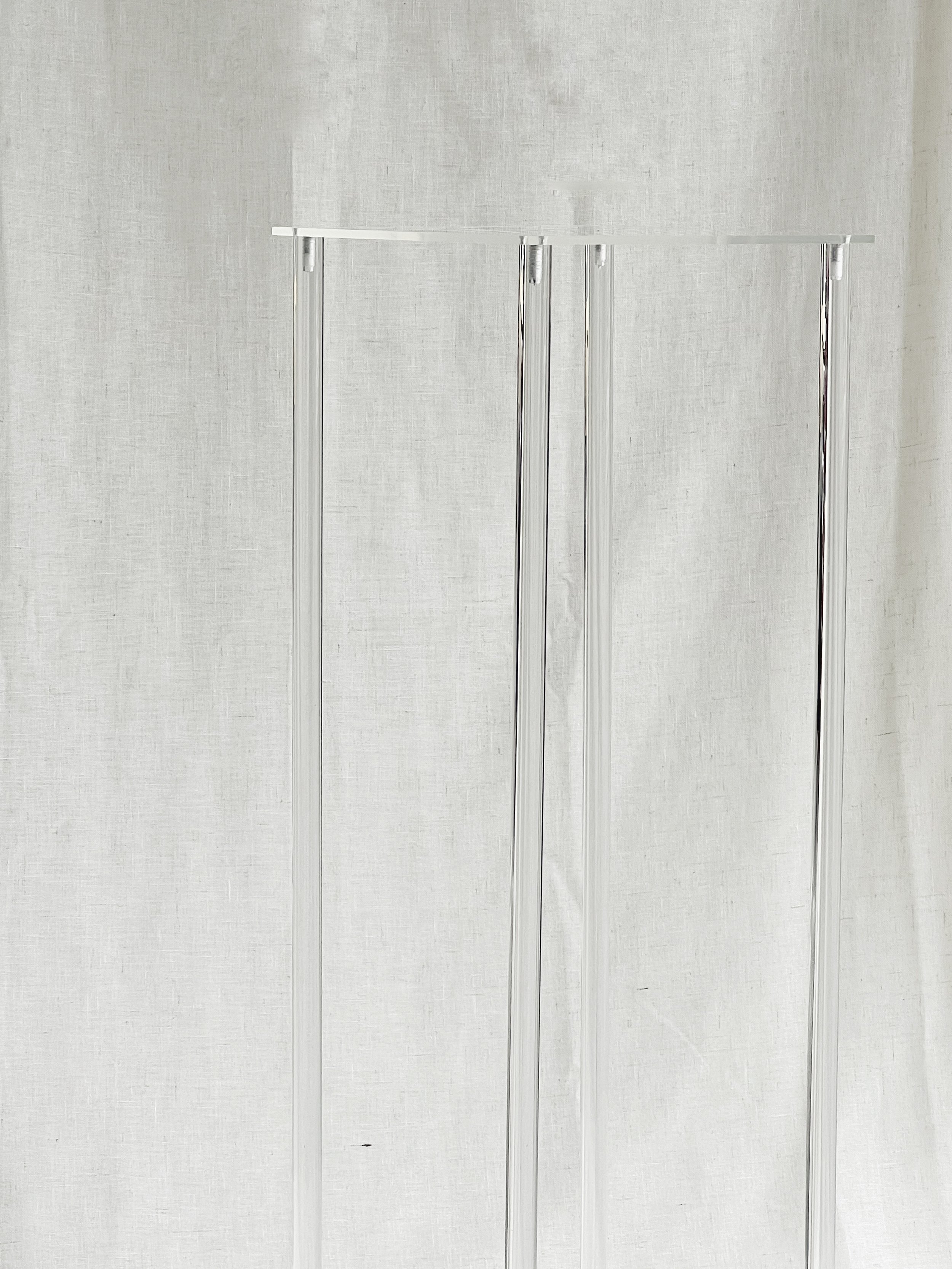 CLEAR LUCITE STAND