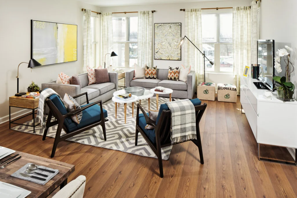 Unit living room interior