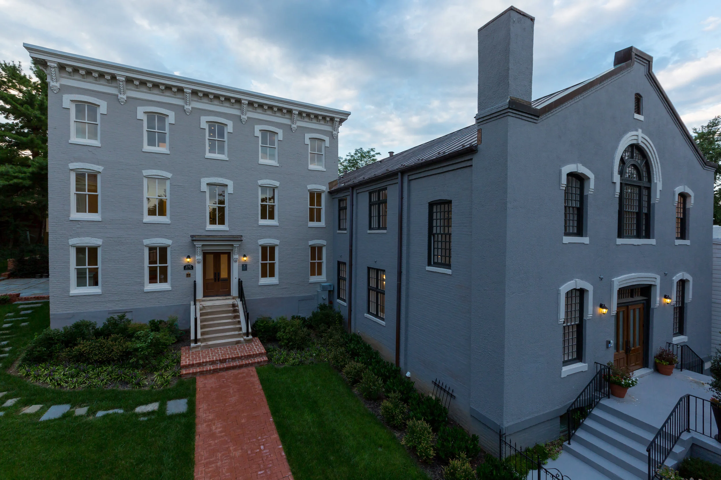 "Alexander Hall" - 2715 & 2709 N Street NW - Washington, DC