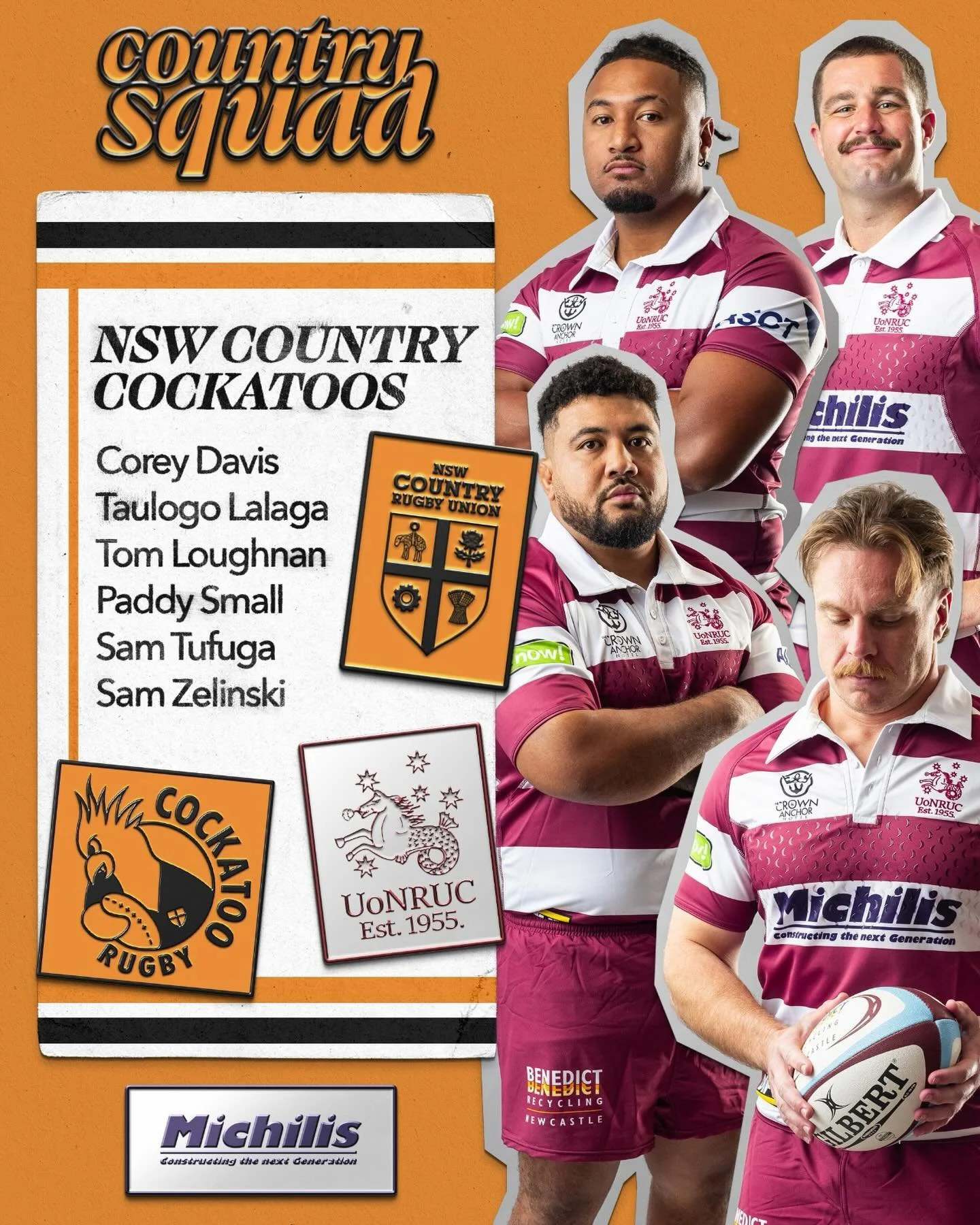 😤 Incase you missed it. 👀😍🥹 
Six seahorses picked in the NSW Country Squad 
Uni front row 🤝🏼 Uni speed 🤝🏼 Uni special sauce (@taulogo_lalaga )🤝🏼