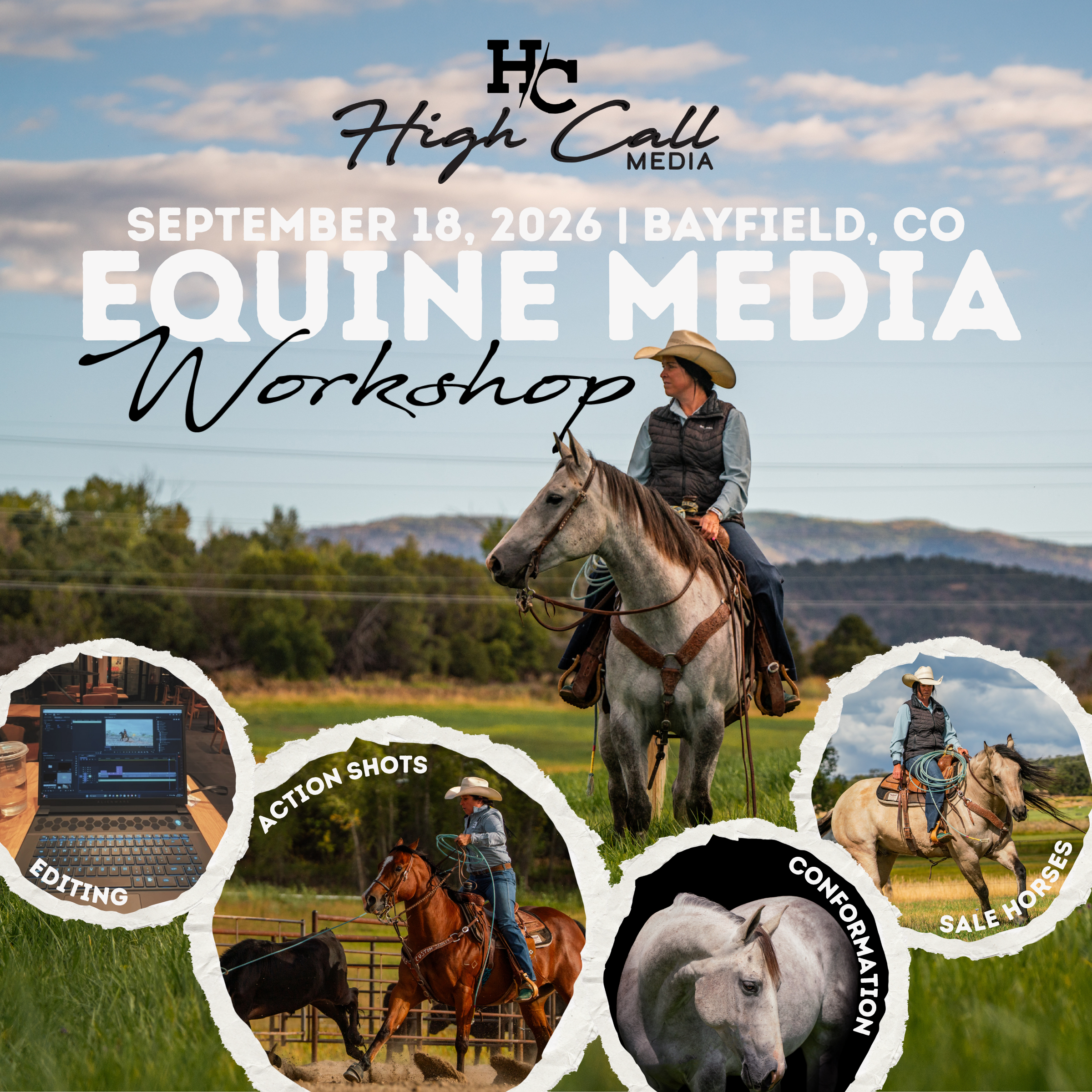 COLORADO - Equine Media Workshop - Performance Horse Focus