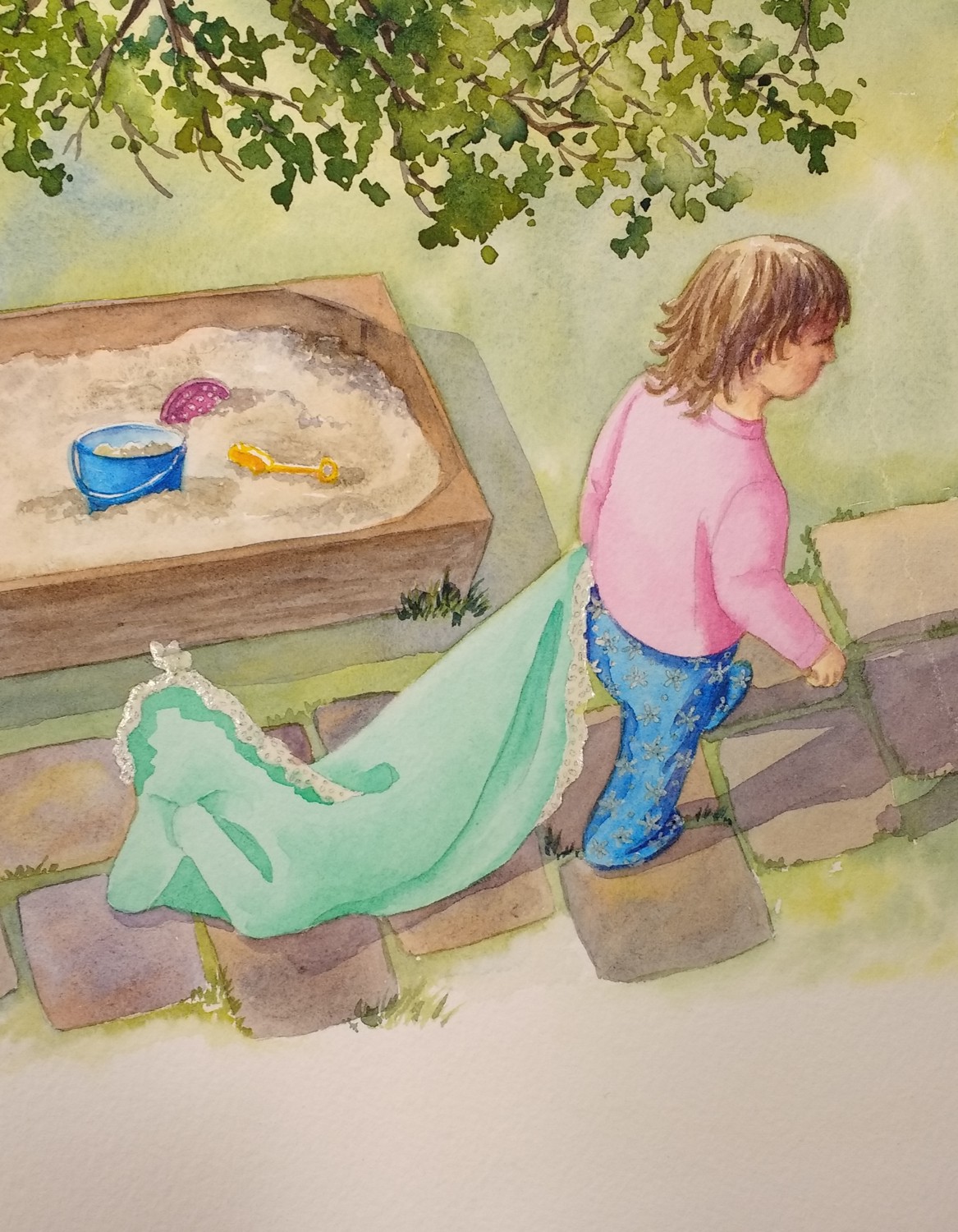 Children's Book Watercolor Illustrations - The Process By Lorraine Watry —  Lorraine Watry Studio