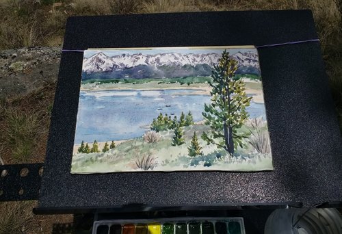 A Simple Plein Air Oil Painting Set Up