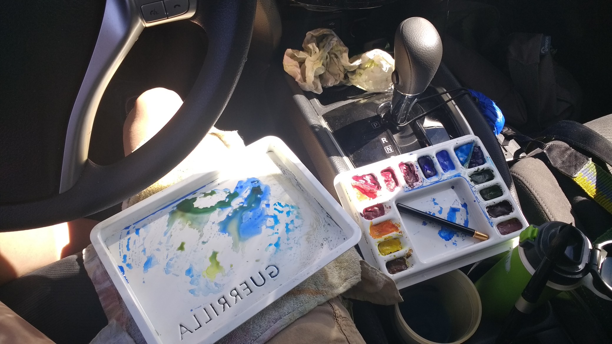 Watercolor Painting Travel Kit  Plein air watercolor, Travel art kit,  Watercolor kit