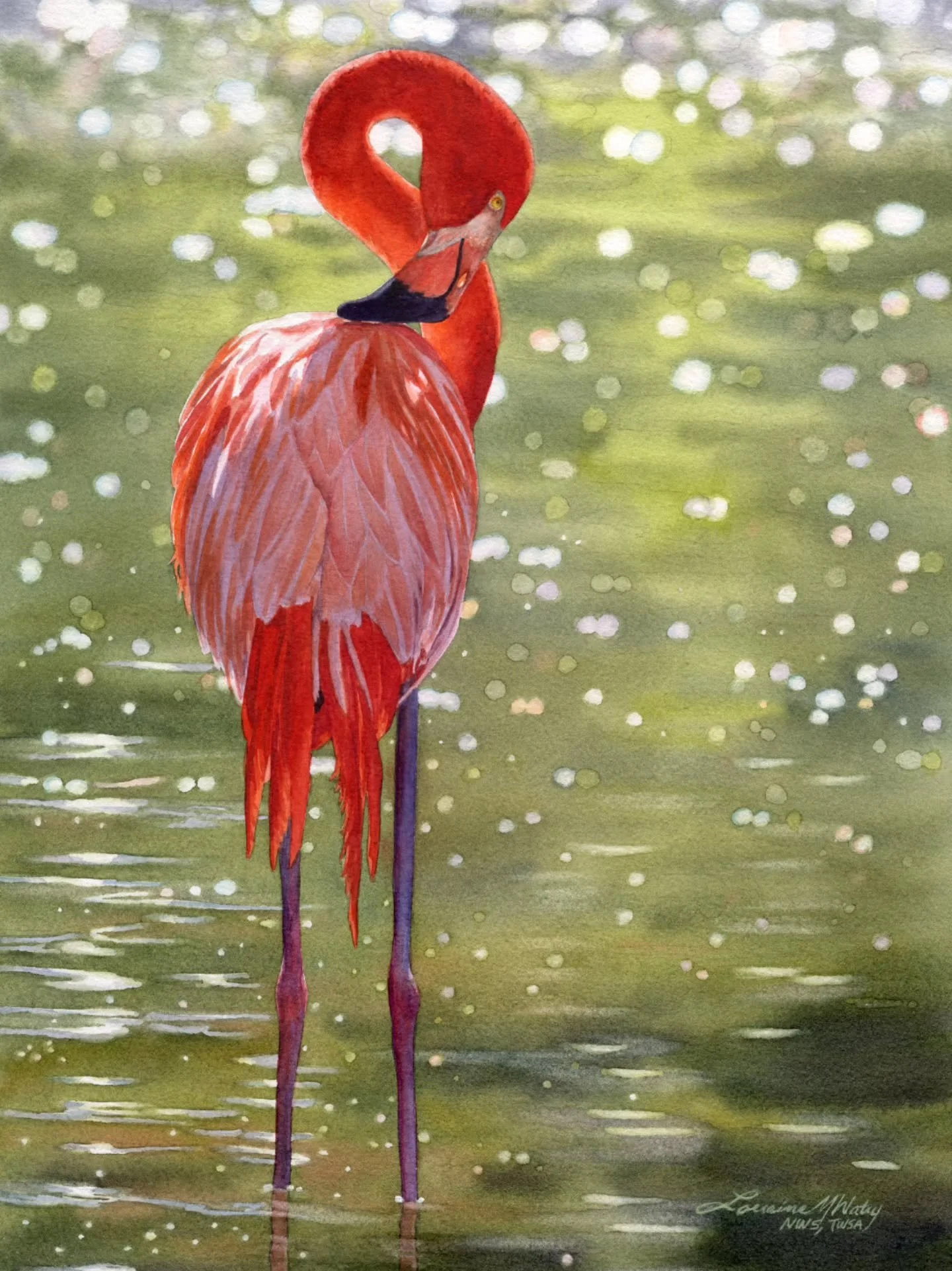 Congratulations! We are happy to inform you that your submission, Elegance, was accepted in the Western Federation of Watercolor Societies 51st Annual Exhibition by juror Xi Guo. The exhibition will run from May 4, 2026, through June 27, 2026, at the