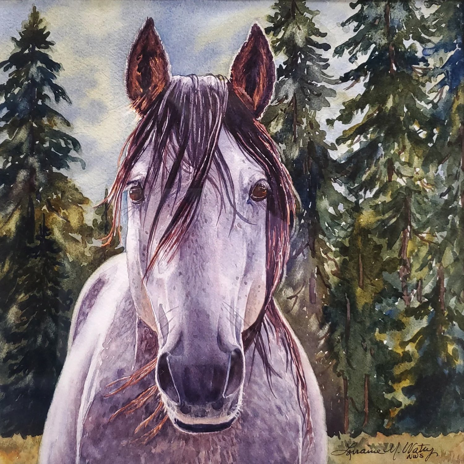 If-Wishes-Were-Horses-watercolor-Lorraine-Watry.jpg