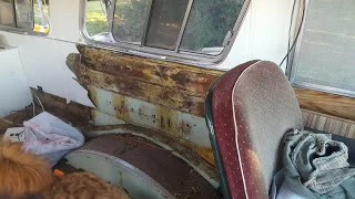 This is where the couch was