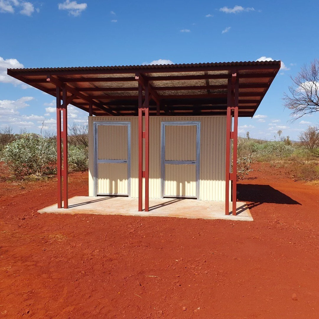 #remotework #remotewa #dalescampground #karijininationalpark 
New toilets at Dales Campground in Karijini National Park WA