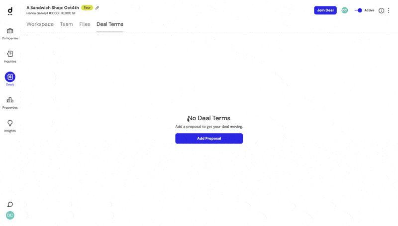 Additional Rent Breakdown, Deal Terms Export Update