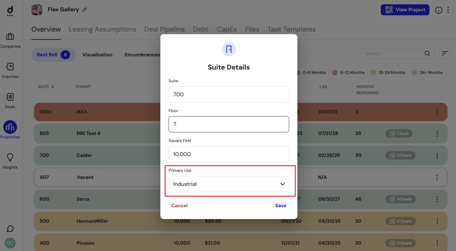 Mixed-Use Building UI Update