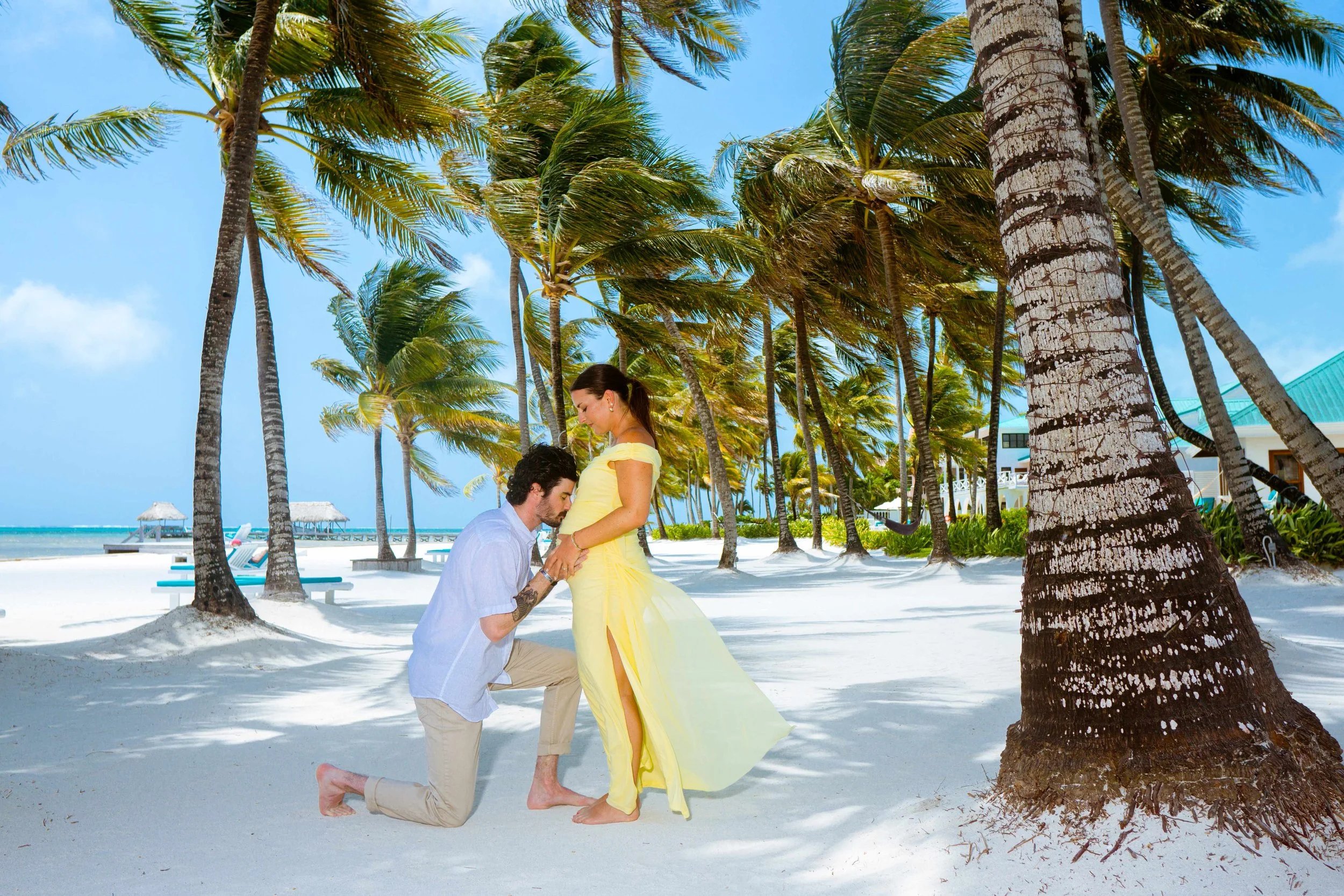 Michael Palaci Photography is the best Maternity photoshoot in belize