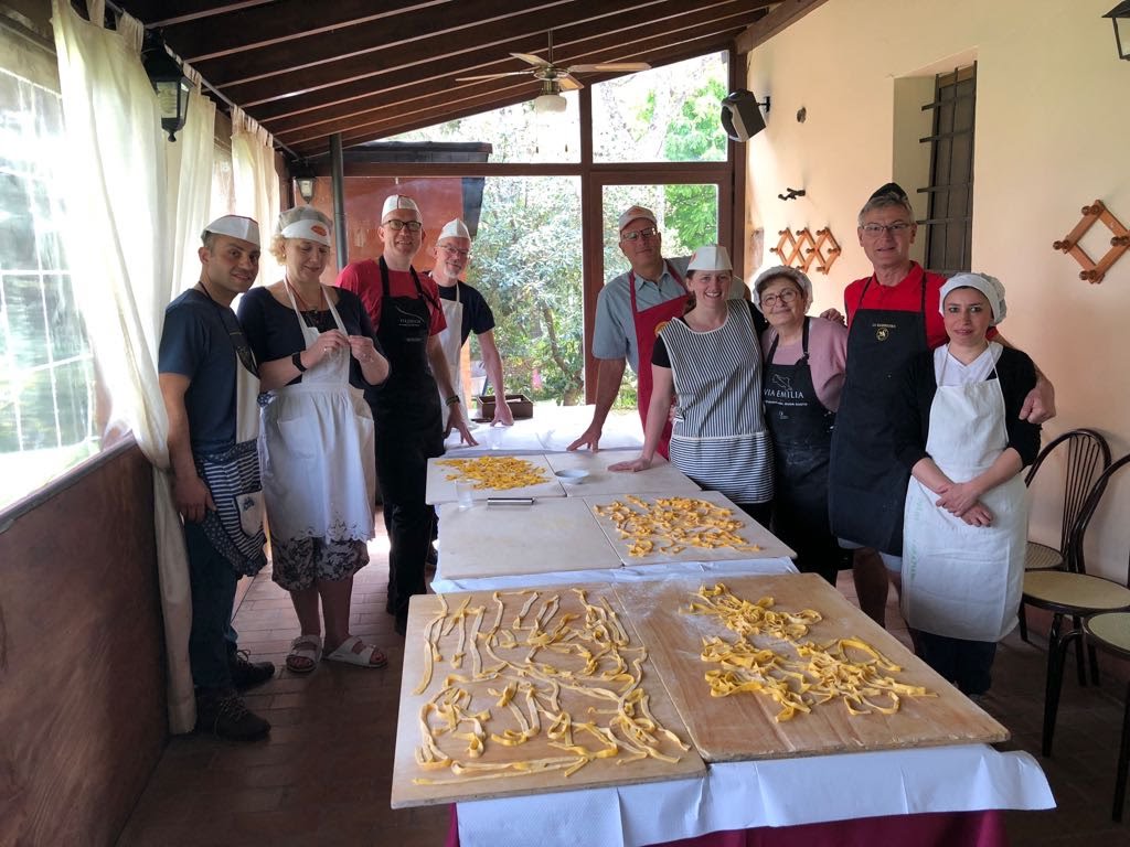 Down time - pasta making class