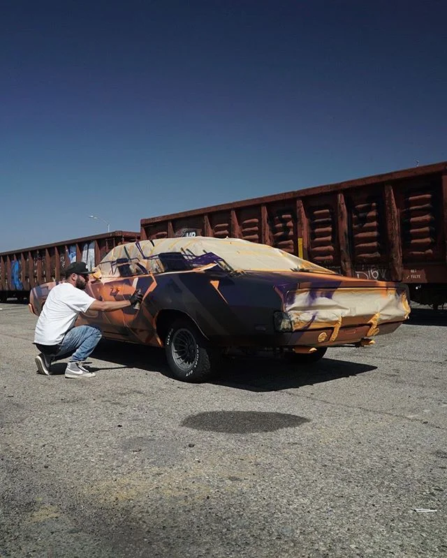 FRGMNTZ | - I mean, when do you get the chance to paint a 69 Charger ? What a day - thanks @chriskubicki 🙌🎬