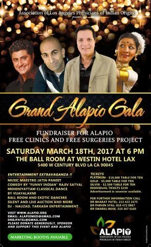 GRAND ALAPIO GALA RAISES FUNDS FOR FREE CLINICS, FREE SURGERY PROJECTS 18th MARCH 2017
