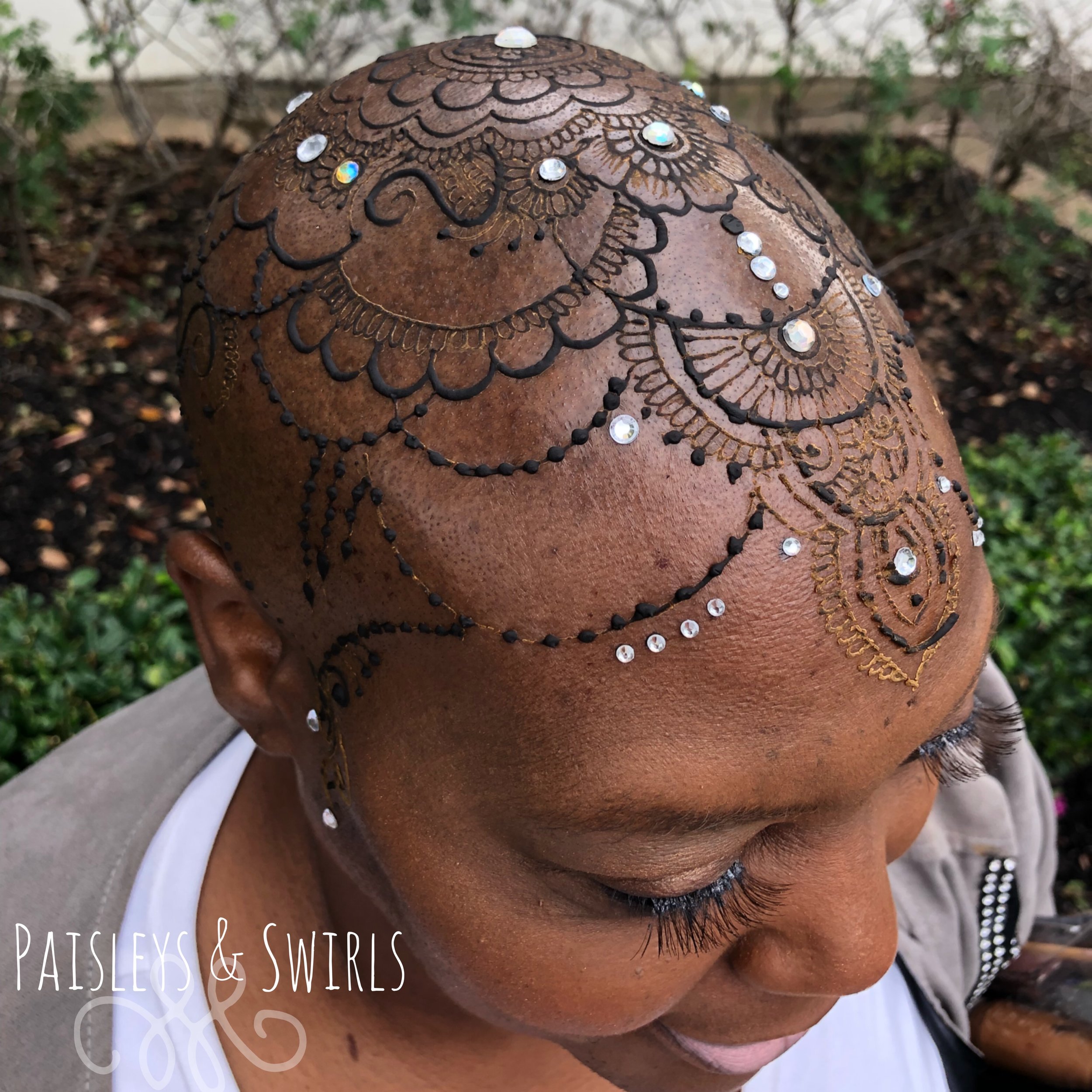 Henna Crowns — Paisleys And Swirls 