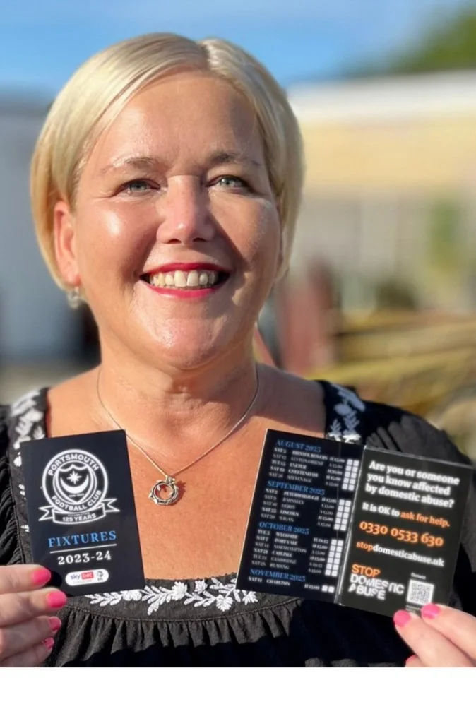    Claire Lambon, CEO of Stop Domestic Abuse   